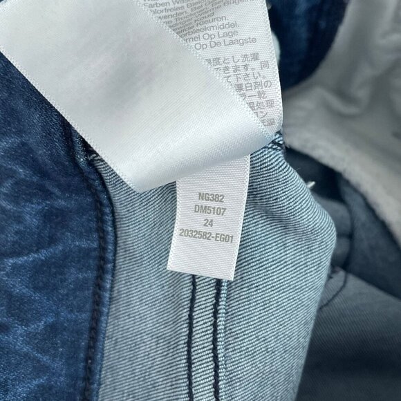 Madewell Curvy Mid-Rise Stovepipe Jeans Dark Wash Stretch Denim Womens 24 - Picture 7 of 15